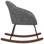 Silla mecedora de tela gris oscura de , Mecedoras - Ref: Foro24-330533, Precio: 95,88 €, Descuento: %