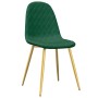Sillas de comedor 4 unidades terciopelo verde oscuro de , Sillas de comedor - Ref: Foro24-325681, Precio: 231,01 €, Descuento: %