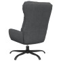 Sillón de relax de tela gris oscuro de , Sillones - Ref: Foro24-341177, Precio: 118,54 €, Descuento: %