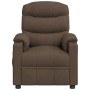 Sillón de masaje eléctrico tela marrón de , Sillones de masaje eléctricos - Ref: Foro24-348086, Precio: 204,77 €
