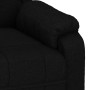 Sillón de masaje de tela negro de , Sillones de masaje eléctricos - Ref: Foro24-348122, Precio: 195,14 €