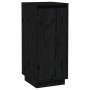 Sideboard 2 Stück Massivholz Kiefer schwarz 31,5x34x75 cm von vidaXL, Sideboards - Ref: Foro24-813359, Preis: 81,12 €, Rabatt: %