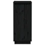 Sideboard 2 units solid black pine wood 31.5x34x75 cm by vidaXL, Sideboards - Ref: Foro24-813359, Price: 80,33 €, Discount: %