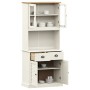 Aparador alto VIGO madera maciza de pino blanco 78x40x175 cm de , Aparadores - Ref: Foro24-3188302, Precio: 309,12 €, Descuen...