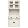 Aparador alto VIGO madera maciza de pino blanco 78x40x175 cm de , Aparadores - Ref: Foro24-3188302, Precio: 309,12 €, Descuen...