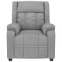 Sillón reclinable de tela gris claro de , Sillones - Ref: Foro24-348108, Precio: 178,63 €, Descuento: %