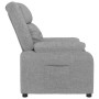 Sillón reclinable de tela gris claro de , Sillones - Ref: Foro24-348108, Precio: 178,63 €, Descuento: %