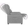 Sillón reclinable de tela gris claro de , Sillones - Ref: Foro24-348108, Precio: 178,63 €, Descuento: %