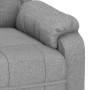 Sillón reclinable de tela gris claro de , Sillones - Ref: Foro24-348108, Precio: 178,63 €, Descuento: %