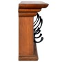 Perchero de pared de madera maciza de teca 70x10x20 cm de , Percheros para sombreros y abrigos - Ref: Foro24-289063, Precio: ...