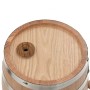 Barril de vino con grifo madera de roble macizo 12 L de , Producción de vino - Ref: Foro24-50678, Precio: 125,27 €, Descuento: %