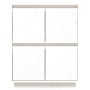 Aparador de madera maciza de pino blanco 60x34x75 cm de , Aparadores - Ref: Foro24-813376, Precio: 86,36 €, Descuento: %