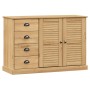 Aparador con cajones VIGO madera maciza pino 113x40x75 cm de , Aparadores - Ref: Foro24-353187, Precio: 253,13 €