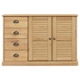 Aparador con cajones VIGO madera maciza pino 113x40x75 cm de , Aparadores - Ref: Foro24-353187, Precio: 253,13 €