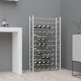 Botellero para 72 botellas de metal blanco de , Botelleros - Ref: Foro24-340912, Precio: 127,03 €, Descuento: %