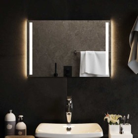 Espejo de baño con LED 60x40 cm de , Espejos - Ref: Foro24-151744, Precio: 44,24 €, Descuento: %