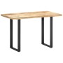 Mesa de comedor de madera maciza de mango 120x60x76 cm de , Mesas de cocina y de comedor - Ref: Foro24-285837, Precio: 283,41...