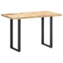 Mesa de comedor de madera maciza de mango 120x60x76 cm de , Mesas de cocina y de comedor - Ref: Foro24-285837, Precio: 283,41...