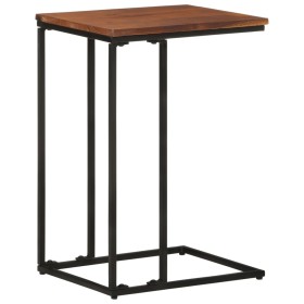Mesa auxiliar de madera maciza de acacia 35x45x65 cm de , Mesas auxiliares - Ref: Foro24-327439, Precio: 62,34 €, Descuento: %