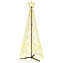 Árbol de Navidad cónico 200 LED blanco cálido 70x180 cm de , Arboles de navidad - Ref: Foro24-343505, Precio: 48,90 €, Descue...