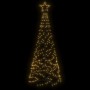 Árbol de Navidad cónico 200 LED blanco cálido 70x180 cm de , Arboles de navidad - Ref: Foro24-343505, Precio: 48,90 €, Descue...