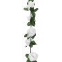Guirnaldas de flores de Navidad 6 uds blanco primaveral 250 cm de , Coronas y guirnaldas - Ref: Foro24-359042, Precio: 20,26 ...