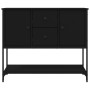 Aparador de madera de ingeniería negro 100x36x85 cm de , Aparadores - Ref: Foro24-835554, Precio: 134,32 €, Descuento: %