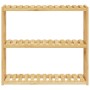 Estantería de pared para baño de 3 niveles bambú 60x15x54 cm de , Toalleros - Ref: Foro24-373367, Precio: 38,30 €, Descuento: %