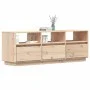 Solid pine wood TV cabinet 140x37x50 cm by vidaXL, TV Furniture - Ref: Foro24-813430, Price: 135,42 €, Discount: %