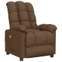 Sillón de masaje eléctrico tela marrón de , Sillones de masaje eléctricos - Ref: Foro24-342737, Precio: 187,73 €