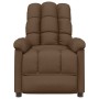 Sillón de masaje eléctrico tela marrón de , Sillones de masaje eléctricos - Ref: Foro24-342737, Precio: 187,73 €
