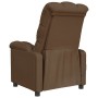 Sillón de masaje eléctrico tela marrón de , Sillones de masaje eléctricos - Ref: Foro24-342737, Precio: 187,73 €