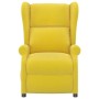 Sillón reclinable de cuero sintético color capuchino de , Sillones - Ref: Foro24-340965, Precio: 191,46 €, Descuento: %