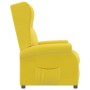 Sillón reclinable de cuero sintético color capuchino de , Sillones - Ref: Foro24-340965, Precio: 191,46 €, Descuento: %