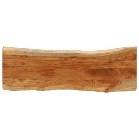 Tablero rectangular madera de acacia borde vivo 110x40x3,8 cm de , Tableros para mesas - Ref: Foro24-370637, Precio: 103,43 €...