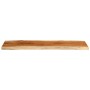 Tablero rectangular madera de acacia borde vivo 110x40x3,8 cm de , Tableros para mesas - Ref: Foro24-370637, Precio: 103,43 €...