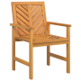 Juego de comedor de jardín de 4 piezas de madera de acacia. de , Mesas de jardín - Ref: Foro24-3154105, Precio: 399,74 €, Des...