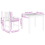 Juego de comedor de jardín de 4 piezas de madera de acacia. de , Mesas de jardín - Ref: Foro24-3154105, Precio: 399,74 €, Des...