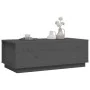 Solid gray pine wood coffee table 100x50x35 cm by vidaXL, Coffee table - Ref: Foro24-813422, Price: 116,10 €, Discount: %