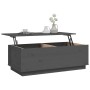 Solid gray pine wood coffee table 100x50x35 cm by vidaXL, Coffee table - Ref: Foro24-813422, Price: 117,56 €, Discount: %
