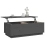 Solid gray pine wood coffee table 100x50x35 cm by vidaXL, Coffee table - Ref: Foro24-813422, Price: 116,10 €, Discount: %