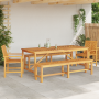 Conjunto de Comedor de Jardín de 5 Piezas de Madera Maciza de Acacia de , Mesas de jardín - Ref: Foro24-3154118, Precio: 636,...