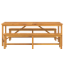 Juego de Comedor de Jardín de 3 Piezas, Madera Maciza de Acacia de , Mesas de jardín - Ref: Foro24-3154119, Precio: 496,15 €,...