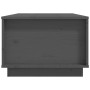 Solid gray pine wood coffee table 100x50x35 cm by vidaXL, Coffee table - Ref: Foro24-813422, Price: 117,56 €, Discount: %