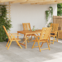 Juego de Comedor de Jardín de 5 Piezas de Madera Maciza de Acacia de , Mesas de jardín - Ref: Foro24-3154123, Precio: 463,91 ...