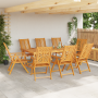 Conjunto de Comedor de Jardín de 9 Piezas de Madera Sólida de Acacia de , Mesas de jardín - Ref: Foro24-3154126, Precio: 846,...