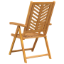 Sillas de Jardín Reclinables 4 pcs Madera Maciza de Acacia de , Sillas de jardín - Ref: Foro24-3154134, Precio: 290,70 €, Des...