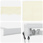 Toldo Retráctil Automático Crema 300x250 cm de , Toldos - Ref: Foro24-3329916, Precio: 448,17 €, Descuento: %