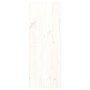Armario de pared 2 uds madera maciza de pino blanco 30x30x80 cm