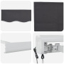 Toldo Retráctil Automático Antracita 300x250 cm de , Toldos - Ref: Foro24-3329930, Precio: 448,03 €, Descuento: %